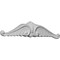 Ekena Millwork 5 5/8"W x 1 3/8"H x 1/2"P Wings Center Onlay ONL05X01X01WI - alternate 2